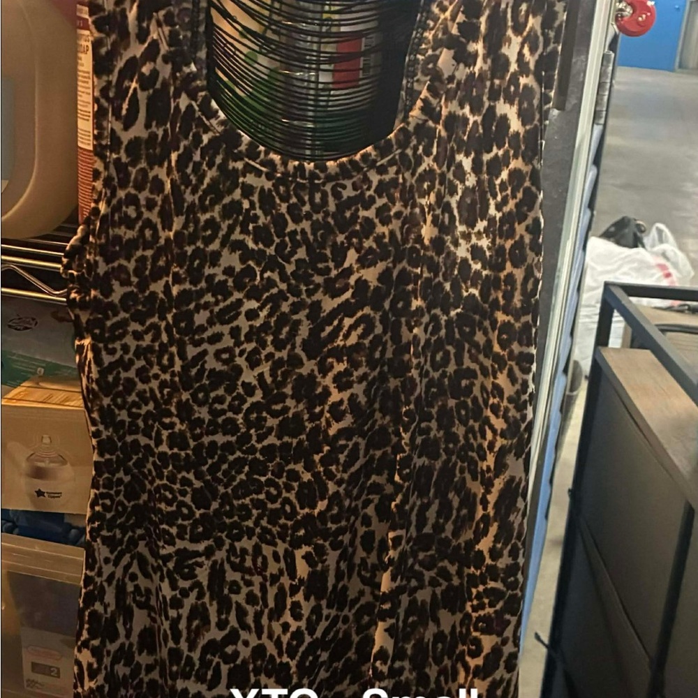 XTC Leopard Print Tank Top